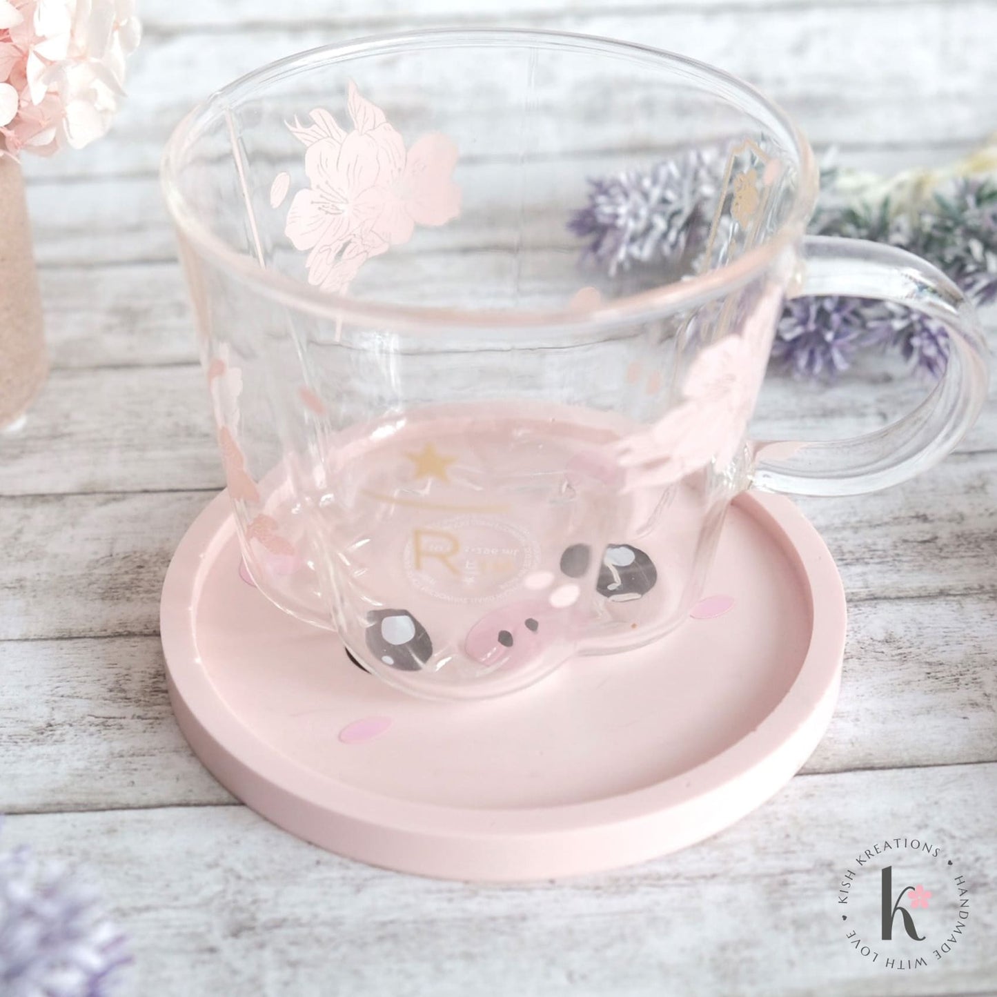 110mm Round Coaster | Kawaii Piggy Design - Kish Kreations - Birthday Gifts, Coasters, Cute Pig Coasters, Homewares, kawaii - copy-of-110mm-round-coasters-plain-design