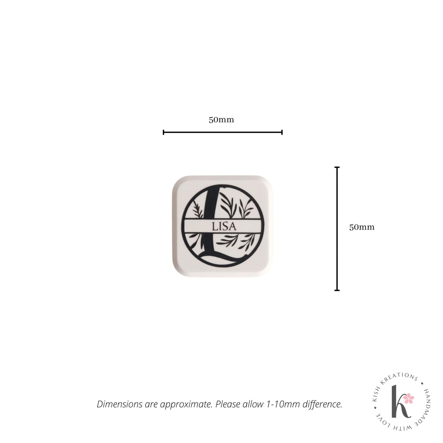 Fridge Magnet Sets | Monogram with Name Design - Kish Kreations - Fridge Magnets Name Australia, Homewares, housewarming gifts, housewarming gifts Australia, Magnets - fridge-magnet-monogram-with-name-design