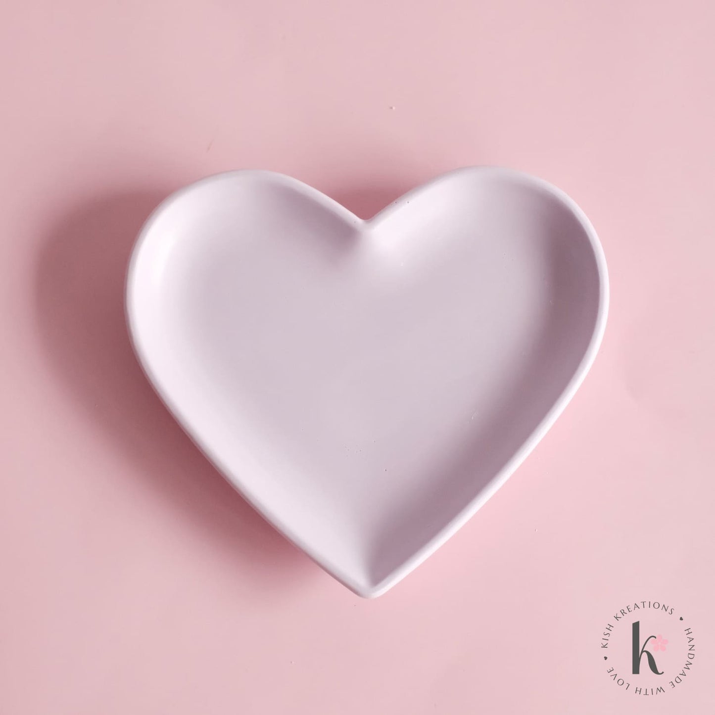Heart Ring Dish | Plain Design - Kish Kreations - Heart Ring Dishes, Heart Shaped Gifts, Heart Trays, Homewares, Personalised Ring Dish Australia, Trinket Trays, Wedding, Wedding Gifts for Couple - heart-ring-dish-plain-design-1