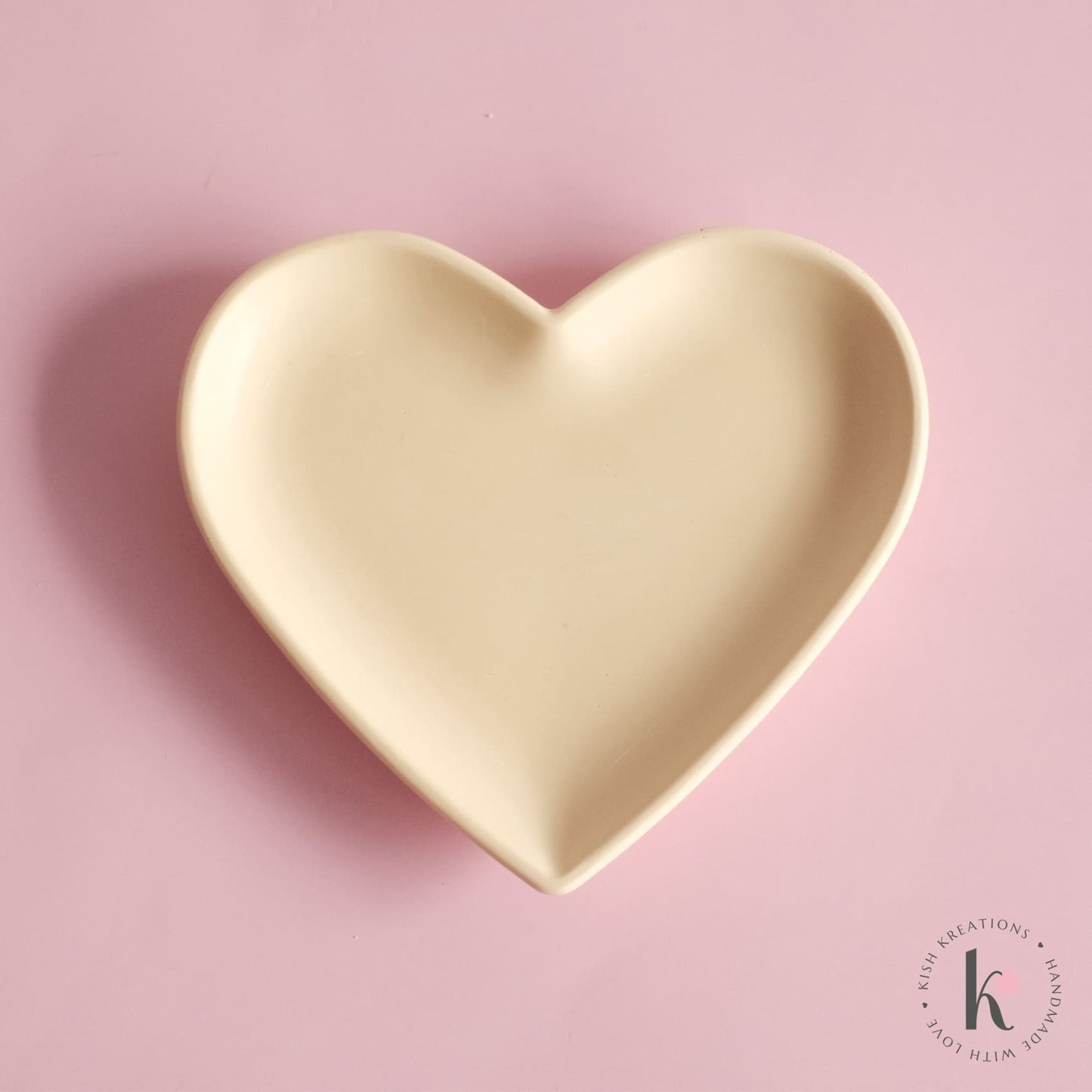 Heart Ring Dish | Plain Design - Kish Kreations - Heart Ring Dishes, Heart Shaped Gifts, Heart Trays, Homewares, Personalised Ring Dish Australia, Trinket Trays, Wedding, Wedding Gifts for Couple - heart-ring-dish-plain-design-1
