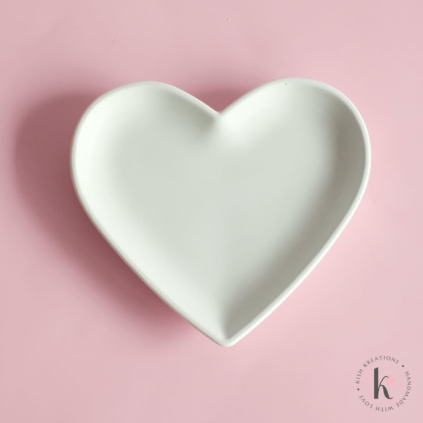 Heart Ring Dish | Plain Design - Kish Kreations - Heart Ring Dishes, Heart Shaped Gifts, Heart Trays, Homewares, Personalised Ring Dish Australia, Trinket Trays, Wedding, Wedding Gifts for Couple - heart-ring-dish-plain-design-1