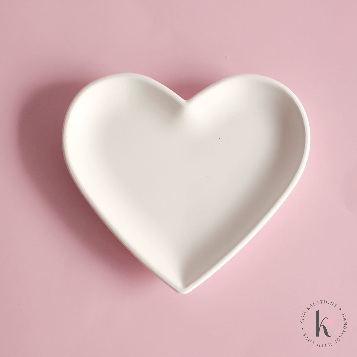Heart Ring Dish | Plain Design - Kish Kreations - Heart Ring Dishes, Heart Shaped Gifts, Heart Trays, Homewares, Personalised Ring Dish Australia, Trinket Trays, Wedding, Wedding Gifts for Couple - heart-ring-dish-plain-design-1