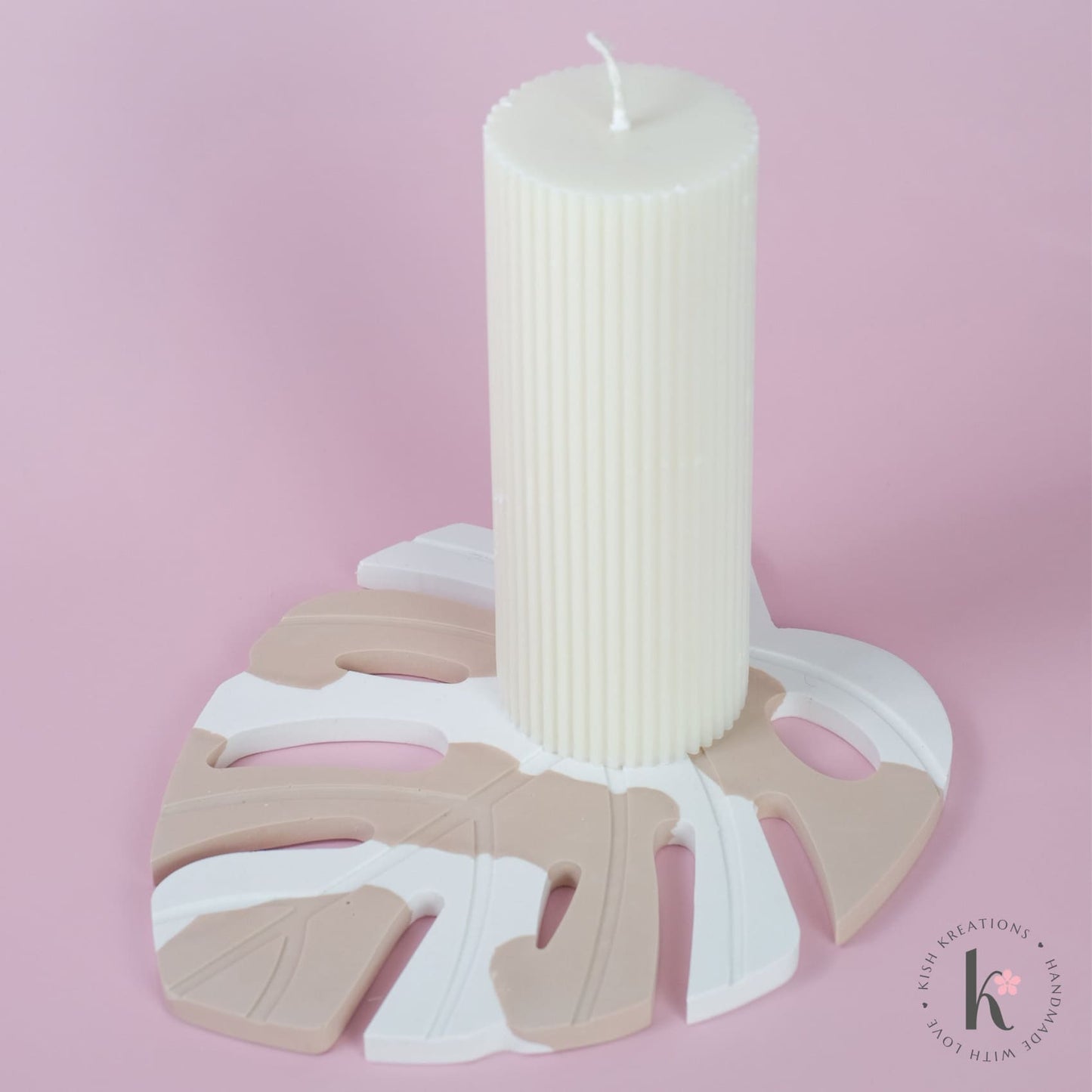 Large Monstera Coaster | Albo Borsigiana Design - Kish Kreations - Homewares, Large Trays - big-monstera-coaster-albo-borsigiana-design