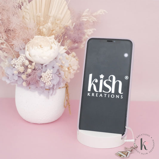 Mobile Phone Stand | Plain Design - Kish Kreations - Birthday Gifts, eyeglasses organiser, Gift for the guys, Homewares, Mobile Phone Stand, Trinket Trays - mobile-phone-stand-plain-design