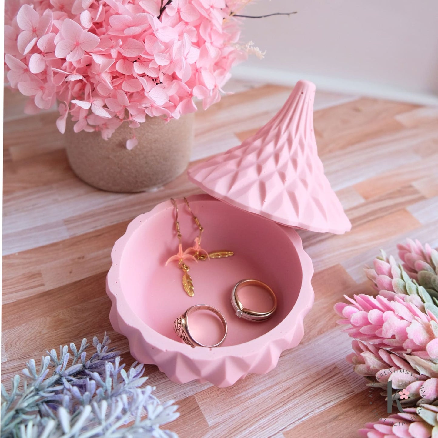 Trinket Box | Plain Design - Kish Kreations - Homewares, jewellery box, Jewelry Boxes Australia, Trinket Boxes - trinket-box-plain-design
